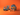Assorted blue and orange gift boxes with floral patterns, a chocolate bar, chocolates, and a jar of spread, arranged on an orange surface with an orange background. - AI generated text